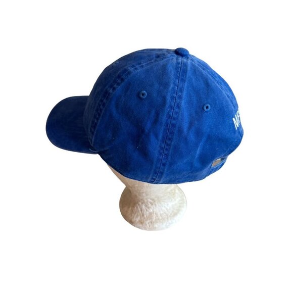 Blue Otto Cap With Peace Symbol & MFS Embroidery Adjustable Strap - Picture 2 of 6